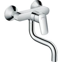 Hansgrohe Logis wand keukenkraan chroom 71836000 - thumbnail