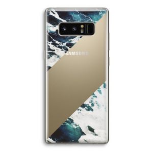 Golven: Samsung Galaxy Note 8 Transparant Hoesje