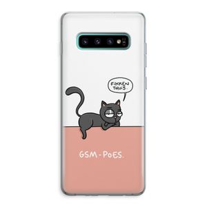 GSM poes: Samsung Galaxy S10 Plus Transparant Hoesje