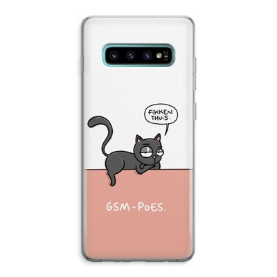 GSM poes: Samsung Galaxy S10 Plus Transparant Hoesje