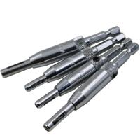 4 STKS/set deuren Self centering scharnier Tapper core boor bit set gat Puncher houtbewerking tools (5/64 7/64 9/64 11/64 inch)