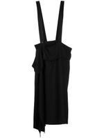 Yohji Yamamoto suspender maxi skirt - Noir