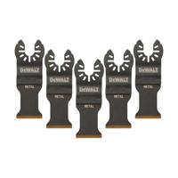 DeWALT DT20727 Multitool Titanium Zaagblad BiM tbv Metaal 31x43mm VE=5 DeWALT DT20727 Multitool Titanium Zaagblad BiM tbv Metaal 31x43mm VE=5