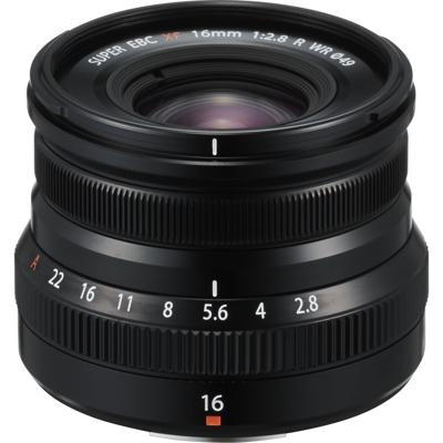 Fujifilm FUJINON XF16mmF2.8 R WR MILC Groothoeklens Zwart