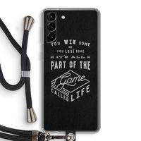 Life: Samsung Galaxy S21 Plus Transparant Hoesje met koord