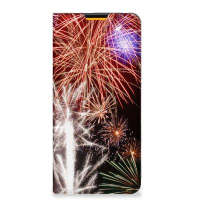 Samsung Galaxy M52 Hippe | Standcase | Vuurwerk