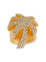 Palm Angels bague sertie de cristaux - Or - thumbnail