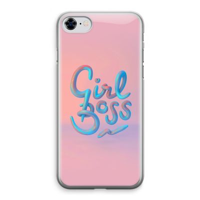 Girl boss: iPhone 8 Transparant Hoesje