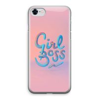 Girl boss: iPhone 8 Transparant Hoesje