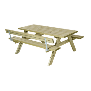 Houten Picknicktafel 1 Rugleuning