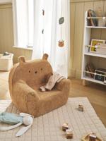 Fauteuil van schuim en sherpa Beer kameel