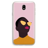 Yellow glasses: Samsung Galaxy J7 (2017) Transparant Hoesje