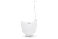 UFO PLAST startnummerbord start number plate ufo honda white