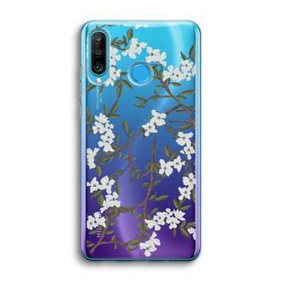 Blossoming spring: Huawei P30 Lite Transparant Hoesje