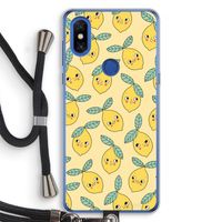 Citroenen: Xiaomi Mi Mix 3 Transparant Hoesje met koord