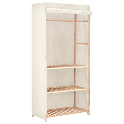 Kledingkast 3-laags 79x40x170 cm
