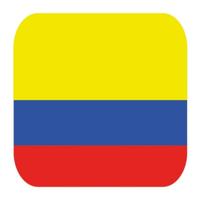 Bierviltjes Colombia - 15x stuks - landen thema - karton - 9 x 9 cm