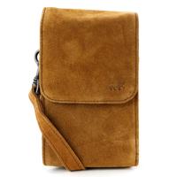 Bear Design Schoudertas / Heuptas Robbie Suède Cognac