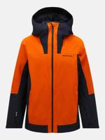 Peak Performance Rider Tech Insulated Wintersportjas Heren Gold Flame-Black M