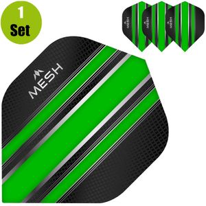 Mission Mesh Dart Flights - Groen