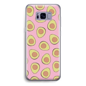 Dancing avocados: Samsung Galaxy S8 Transparant Hoesje