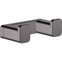 Hansgrohe Addstoris handdoekhaak dubbel brushed black chroom 41755340 - thumbnail