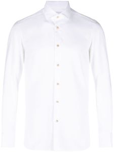 Boglioli chemise en coton à manches longues - Blanc