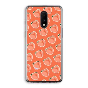 Just peachy: OnePlus 7 Transparant Hoesje