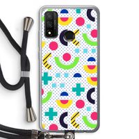 8-bit N°1: Huawei P Smart (2020) Transparant Hoesje met koord