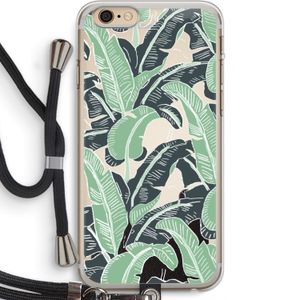 This Sh*t Is Bananas: iPhone 6 PLUS / 6S PLUS Transparant Hoesje met koord