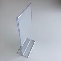 Menu-standaard acryl - 10x21 cm 1-delig