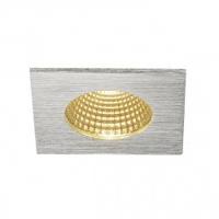 SLV Vierkante inbouwspotPatta 8cm - 7,3w - 1800-3000K metaalgrijs - 1002103