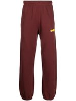 Off-White pantalon de jogging Thunder Stable - Rouge - thumbnail