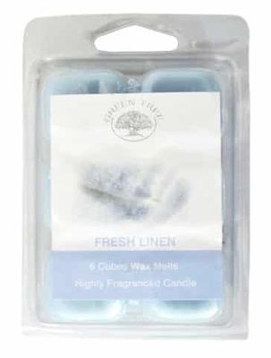 Green Tree Wax Melts Fresh Linen
