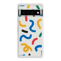 Illustratieve pop 2: Google Pixel 6 Pro Transparant Hoesje