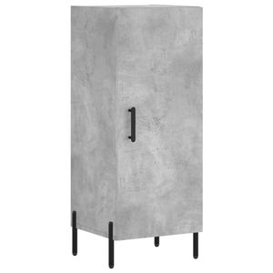 The Living Store Dressoir Bijzetkast - 34.5 x 34 x 90 cm - Betongrijs