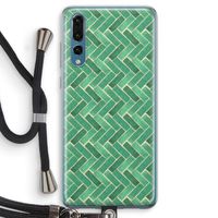Moroccan tiles 2: Huawei P20 Pro Transparant Hoesje met koord