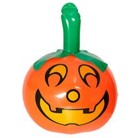 Halloween versiering opblaas pompoen van 46 cm