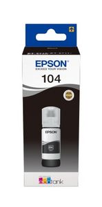 Epson 104 EcoTank inktfles Inkt Zwart