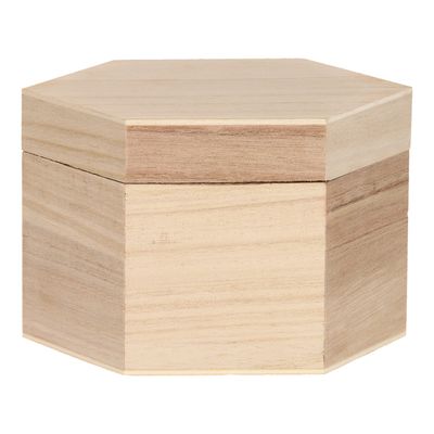 Playwood Versier je eigen kist zeshoek