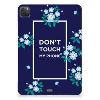 iPad Pro 11 (2024) Print Case Flowers Blue DTMP