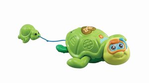 VTech badspeelgoed schildpad junior 25 cm groen 2-delig (NL)