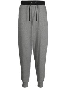 BOSS pantalon de jogging à rayures - Gris