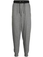BOSS pantalon de jogging à rayures - Gris