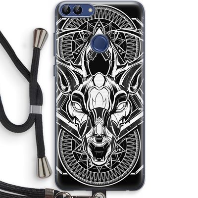 Oh Deer: Huawei P Smart (2018) Transparant Hoesje met koord