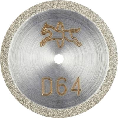 PFERD TOOLS 68402206 D1A1R 22-0,5-1,7 D 64 GAD Diamanten doorslijpschijf Diameter 22 mm Boordiameter 1.7 mm Duroplast, Glas, Hardmetaal, Schurende materialen,