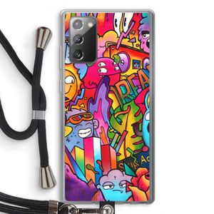 Dreams: Samsung Galaxy Note 20 / Note 20 5G Transparant Hoesje met koord