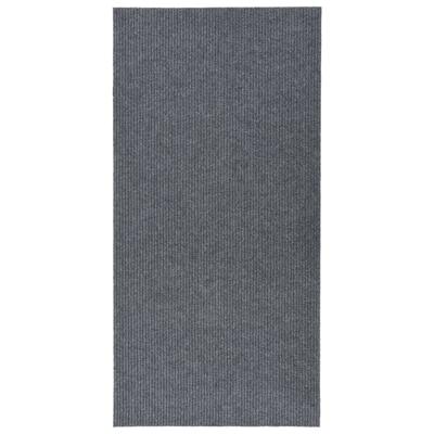 VidaXL Droogloopmat 100x200 cm grijs