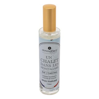Interieurspray - hout en kasjmier - 100 ml - roomspray - parfum
