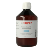 Fagron Natriumfluoride mondspoeling 0.025 500 Milliliter